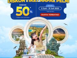 Dukung Kebijakan Stimulus Ekonomi, PELNI Berlakukan Diskon Tiket Mulai 5 Juni Besok