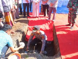 Kapolres Lombok Utara Hadiri Peletakan Batu Pertama Pembangunan Gapura Islamic Canter Masjid Agung Baiturahim Tanjung