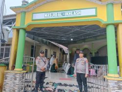 Polsek Menyuke, Amankan Pelaksanaan Sholat Idul Adha