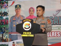Serah Terima Jabatan di Polres Lombok Utara, Kapolres Tekankan Profesionalisme dan Loyalitas dalam Bertugas