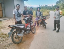 Cegah Gangguan Kamtibmas, Polisi Lakukan Patroli Sambang di Desa