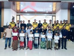 Khitanan Massal dan Olahraga Bersama Warnai Peringatan Hari Bhayangkara ke-79 di Polres Mesuji