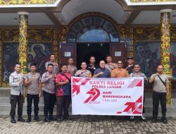 Polsek Mempawah Hulu Gelar Bakti Religi