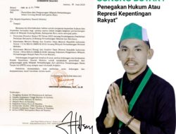 Ketua Himpunan Mahasiswa Islam (HMI) Cabang Namlea Abdula Fatcey Mengkritisi Surat Gubernur Maluku