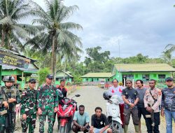 Satgas Pamtas RI-PNG Yonif 131/Brs Gagalkan Upaya Penyelundupan Hasil Curanmor dan Ganja di Perbatasan Papua