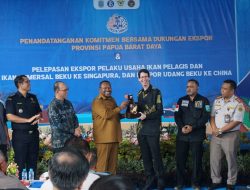 Wakapolda PBD Hadiri Penanda Tanganan komitmen Bersama Mendukung dan Perkuat Komitmen Ekspor, Lepas Produk Perikanan ke Singapura dan China