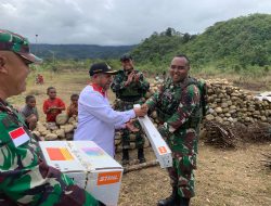 Bupati Pegunungan Bintang Apresiasi Pembangunan Pos Baru TNI Satgas Yonif 751/VJS di Wilayah Distrik Yappimakot