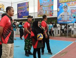 Rayakan Hari Bhayangkara ke-79, Polres Mesuji Gelar Turnamen Voli Putri Semi Open