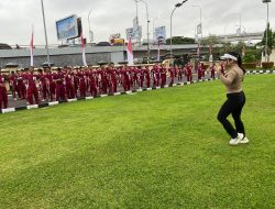 Jaga Stamina dan Kebugaran Tubuh, Polda Sumsel laksanakan Olahraga Pagi Bersama