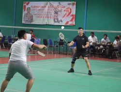 Semarak Turnamen Kapolres Muara Enim Cup IV Warnai Peringatan Hari Bhayangkara ke-79