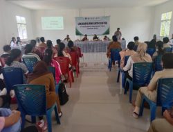 Kapolsek Menyuke Hadiri Lokmin Lintas Sektor Triwulan Puskesmas Simpang Tiga