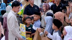 Wapres Gibran Rakabuming Berbagi Kebahagiaan dengan 100 Anak Yatim dan Kurang Mampu