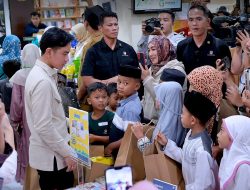 Wapres Gibran Rakabuming Berbagi Kebahagiaan dengan 100 Anak Yatim dan Kurang Mampu
