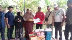 Ditengah Retreat, Bupati Al-Farlaky Peduli Korban Terkaman Buaya
