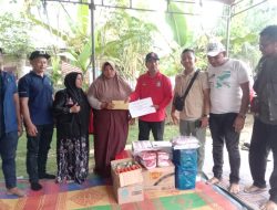 Ditengah Retreat, Bupati Al-Farlaky Peduli Korban Terkaman Buaya