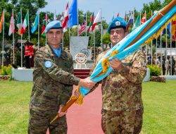 Mayor Mar Mikael Rolen Pimpin Parade Serah Terima Force Commander UNIFIL: Wujud Peran Aktif Indonesia dalam Misi Perdamaian Dunia