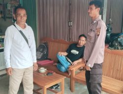 Jaga Kamtibmas, Polisi Sengah Temila Dekatkan Diri dengan Warga Melalui Sambang Rutin