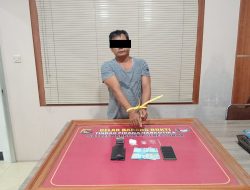 Polres Lombok Barat Berhasil Ungkap Kasus Narkotika, Seorang Pria Dicokok dengan Sabu Siap Edar