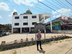 Pengamanan Sholat Jum’at Di Wilayah Hukum Polsek Ngabang Terpantau Aman Kondusif
