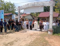Kapolsek Sebangki Hadiri Pembukaan TOMK Paroki St. Yohanes Pahuman di Desa Sebangki