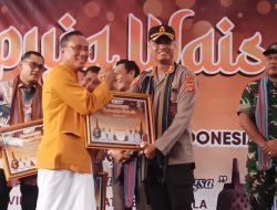 Kapolres Lombok Utara Hadiri Mahapuja Waisak, Perkuat Toleransi di Tegal Maja