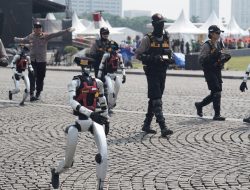 Robot Humanoid dan K9: Mimpi Inovasi Teknologi Polri dalam Syukuran Hari Bhayangkara ke-79