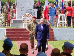 Personel Sempu XXX-Q Hadiri Upacara Serah Terima Jabatan UNIFIL FORCE COMMANDER DI NAQOURA.