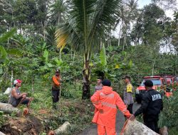 Longsor Tutup Jalan di Tirtoyudo Malang, Polisi dan SAR Gabungan Gerak Cepat Evakuasi