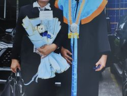 Reagent Alberto, S.H Putra Pimpinan Redaksi Barometer99.com, Raih Gelar Sarjana Hukum di Wisuda STIHPADA Palembang
