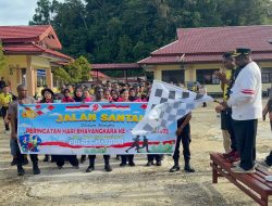 Polres Maybrat Gelar Olahraga Bersama dan Bagikan Doorprize Meriah sebagai Wujud Kepedulian dan Keakraban Sambut Hari Bhayangkara ke-79