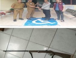 Satu Pucuk Senjata Api Rakitan Diserahkan Sukarela, Polsek Rambang Dangku Ajak Warga Ikut Jaga Keamanan Bersama