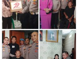 Polres Metro Jakarta Barat Gelar Anjangsana dan Bakti Sosial Bhayangkara Peduli Peringati Hari Bhayangkara ke-79