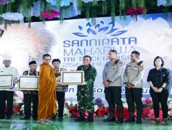 Forkopimda Kabupaten Blitar Hadiri Perayaan Maha Puja Tri Suci Waisak 2569 BE Tahun 2025