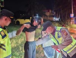 Jelang Libur Panjang Polres Banyuasin, dan Polsek Jajaran Gelar KRYD untuk Jaga Kamtibmas yang Kondusif