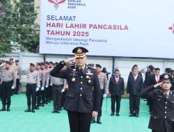 Wakapolres Metro Jakarta Barat Pimpin Upacara Peringatan Hari Lahir Pancasila, Perkuat Komitmen Ideologi Bangsa