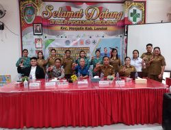 Sinergitas Lintas Sektor Di Kecamatan Menjalin, Polri Dukung Peningkatan Pelayanan Publik Dan Kesehatan Masyarakat