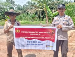 Patroli Dialogis, Polsek Menjalin Edukasi Warga Tentang Bahaya Narkoba dan Judi Online