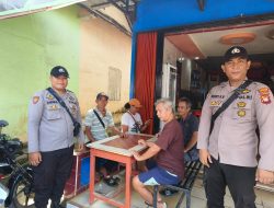 Samapta Polsek Menyuke Laksanakan Patroli Siang Hari Dan Memberi Imbauan Cegah Premanisme