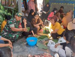 Serda Ichsan Himbau Warga Gunakan Bahan Alami Wadahi Daging Qurban
