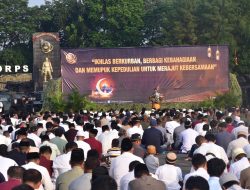 Prajurit Pasmar 1 Wilayah Jakarta Rayakan Idul Adha Bersama Masyarakat Cilandak