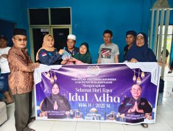PWI Muba Rayakan Idul Adha 1446 H dengan Kurban Sapi, Jangkau Pelosok Desa