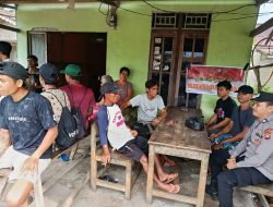 Polsek Menjalin gelar Giat Jumat Curhat Sambangi Masyarakat Desa Menjalin