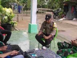 Polisi Berbagi Ketenangan: Sat Samapta Polres Batu Bara Gelar “Cooling System” di Desa Pulo Sejuk