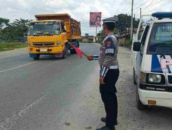 Patroli Kibas Bendera Sat Lantas Polres Batu Bara: Jaga Kamtibmas dan Kelancaran Arus Lalu Lintas