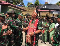Kunker Pangdam Kasuari Ke Maybrat “Berikan Kenyamanan dan Ketentraman, Inspirasi serta Semangat Dalam Pembangunan”