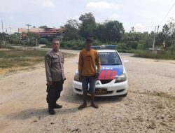 Cegah Gangguan Keamanan, Polsek Mandor Rutin Laksanakan Patroli dan Edukasi Warga