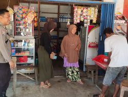 Cegah Potensi Gangguan , Personil Polsek Mempawah Hulu Laksanakan Patroli dan Sampaikan Himbauan Kamtibmas