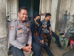 Sambangi Warga, Personel Polsek Kuala Behe Ajak Warga Jaga Kamtibmas Yang Kondusif