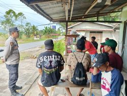 Patroli Sambang Dialogis Masyarakat, Polsek Menjalin Sampaikan Pesan Kamtibmas