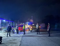 Polres Landak Gencarkan Patroli Malam Cegah Potensi Gangguan Kamtibmas